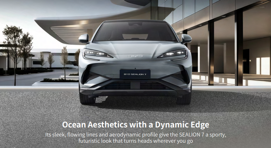 Dual U-LED Headlights BYD Sealion 7